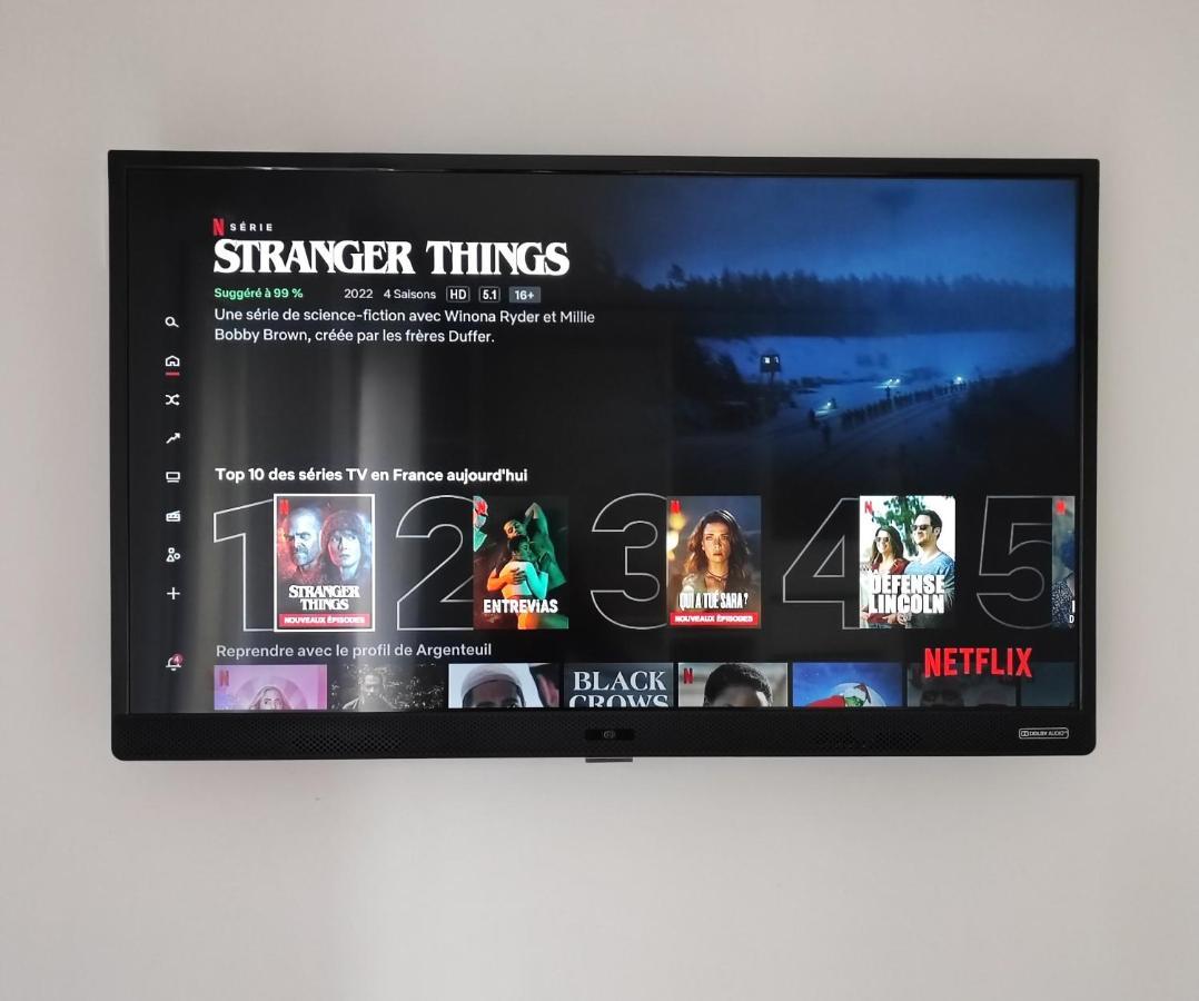 Chic Et Moderne+Wifi+Netflix Apartman Argenteuil Kültér fotó